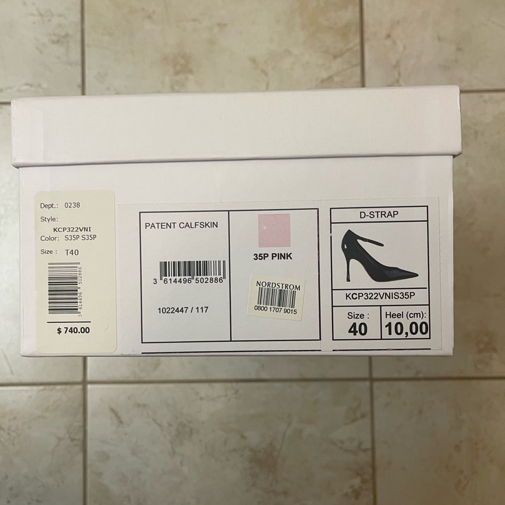 Christian Dior Patent Leather Pink Heels